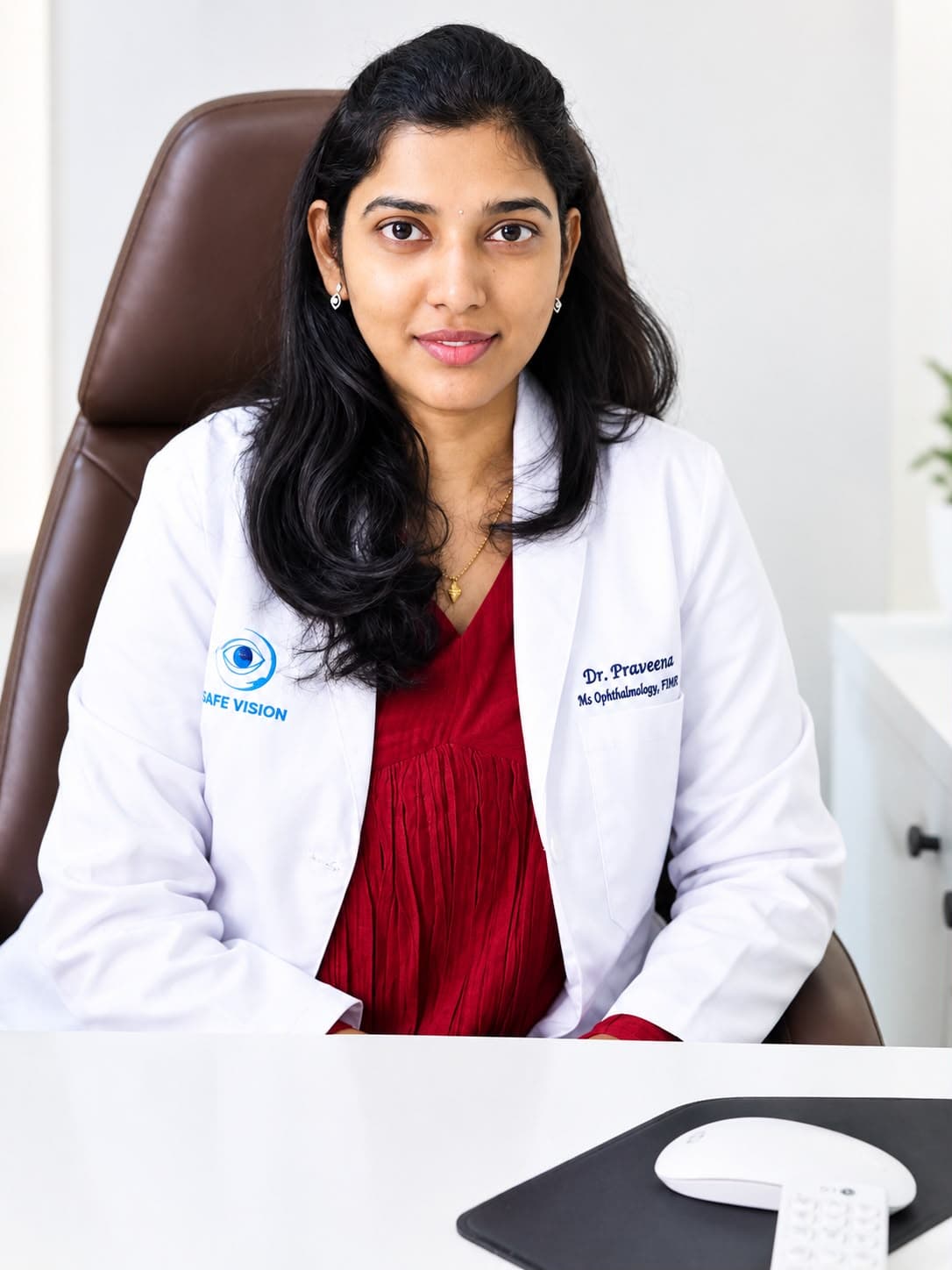 Dr. Praveena Avala, ophthalmologist at Safe Vision Super Speciality Eye Hospital