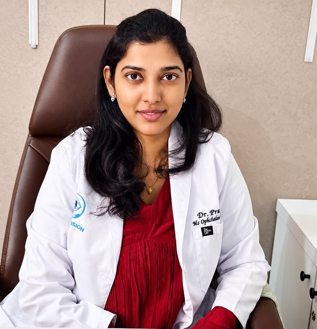 Dr. Praveena Avala, ophthalmologist at Safe Vision Super Speciality Eye Hospital