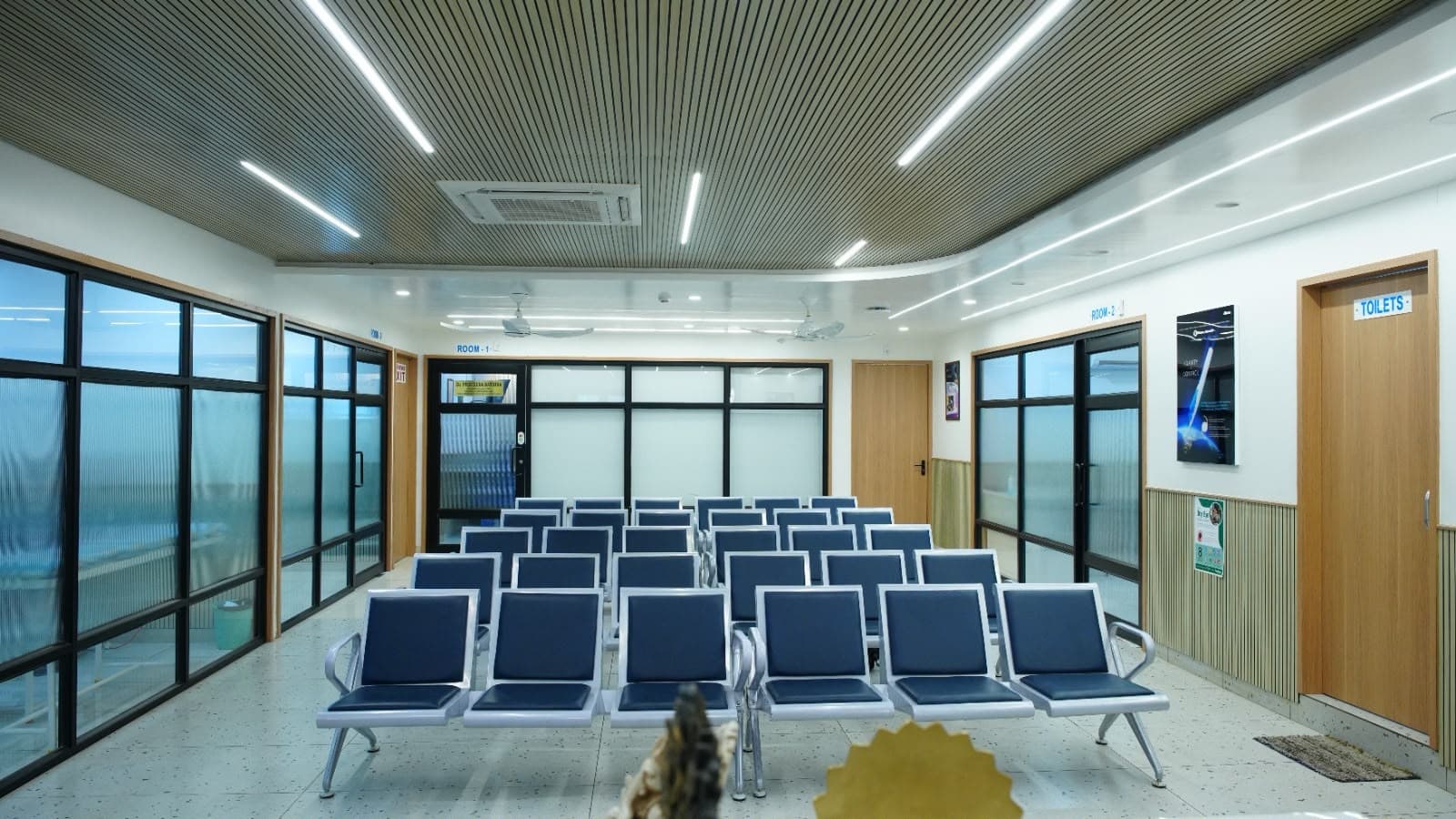 Hospital environment at Safe Vision Super Speciality Eye Hospital
